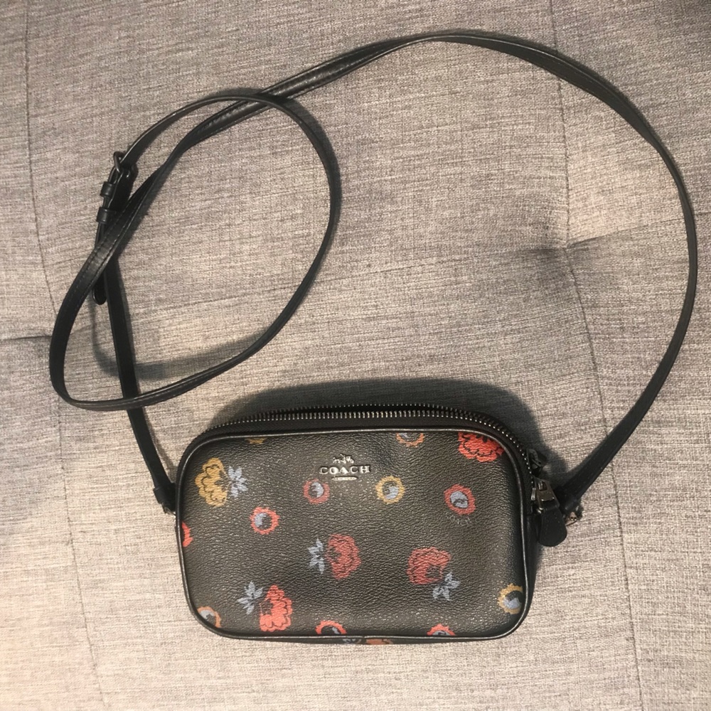 COACH Crossbody Pouch Primrose Print F23643